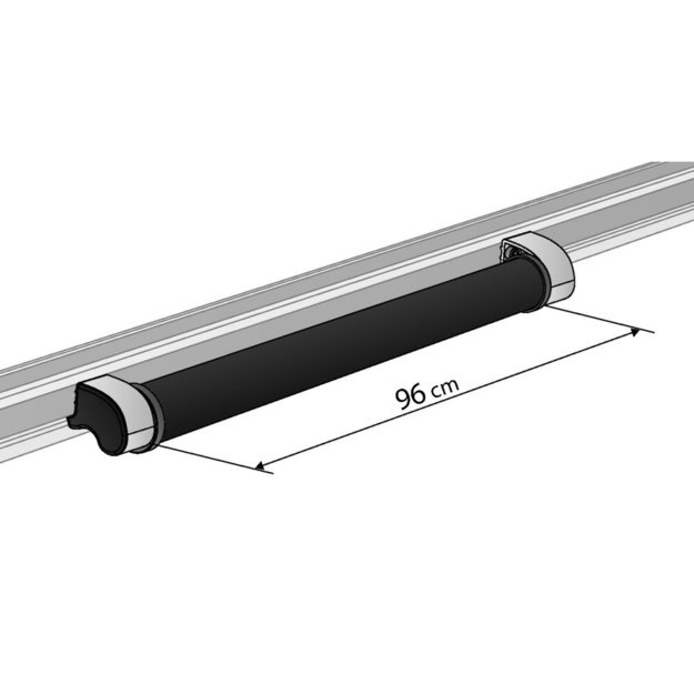 Nordrive KP-7 krovinio volas Kargo-Plus skersiniams, 96 cm