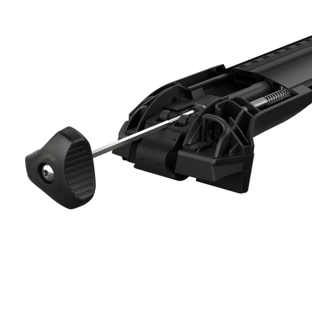Thule Edge aerodinaminiai juodi stogui su bėgeliais