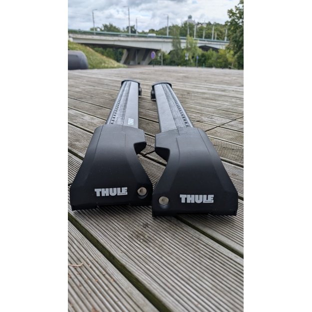 Thule Edge integruotiems reilingams VW Tayron / Skoda Kodiaq