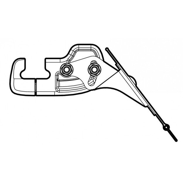 Deflektorius plieniniams skersiniams