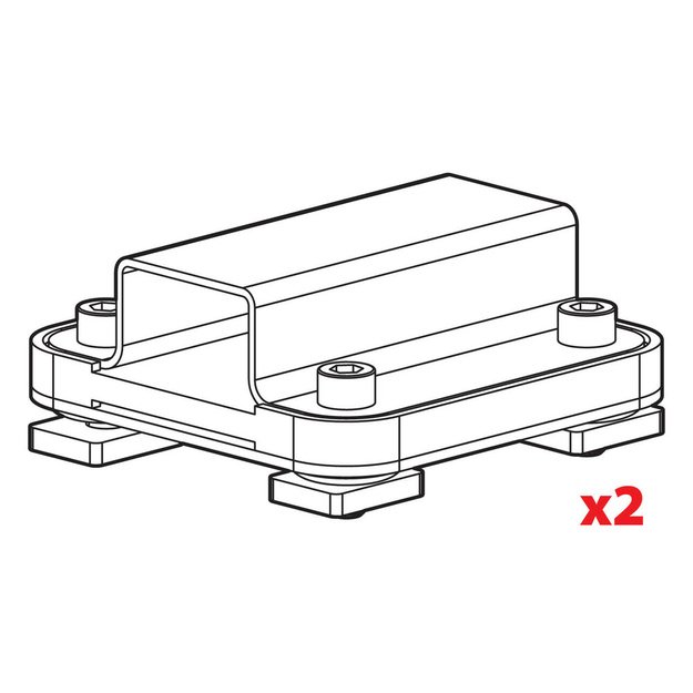Nordrive Kargo Rack adapterių rinkinys