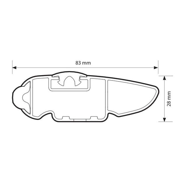 Nordrive Silenzio Automobiliams su integruotais reilingais
