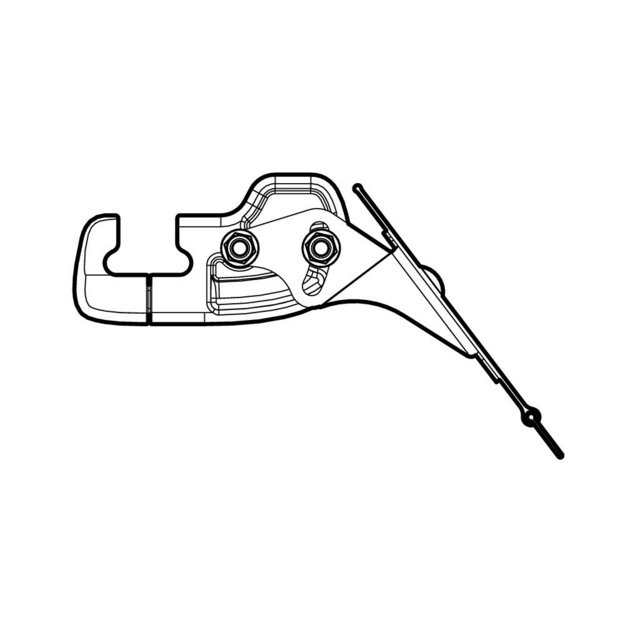 Nordrive K-9 aerodinaminis deflektorius Kargo skersiniams, 95 cm